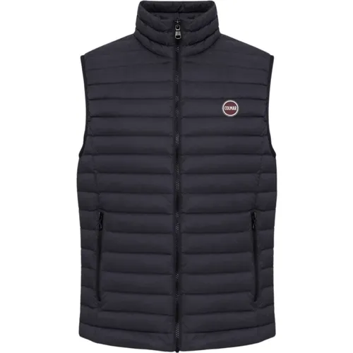 Vests, male, , Size: L Quilted Down Vest - Colmar - Modalova