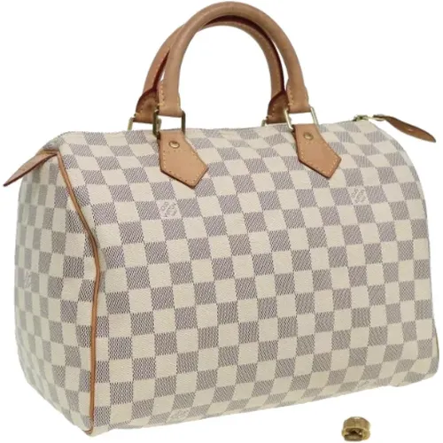 Pre-owned Canvas handbags , female, Sizes: ONE SIZE - Louis Vuitton Vintage - Modalova