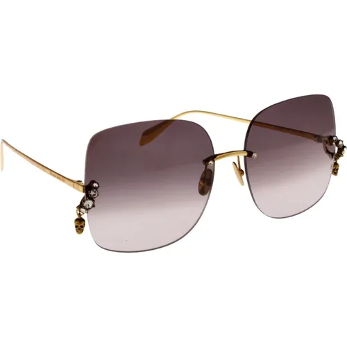 Ikonoische Sonnenbrille für Frauen - alexander mcqueen - Modalova
