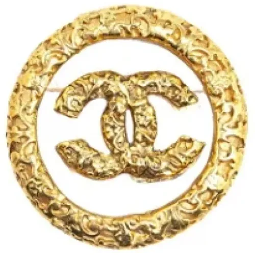 Pre-owned Jewellery, female, , Size: ONE SIZE Pre-owned Fabric brooches - Chanel Vintage - Modalova