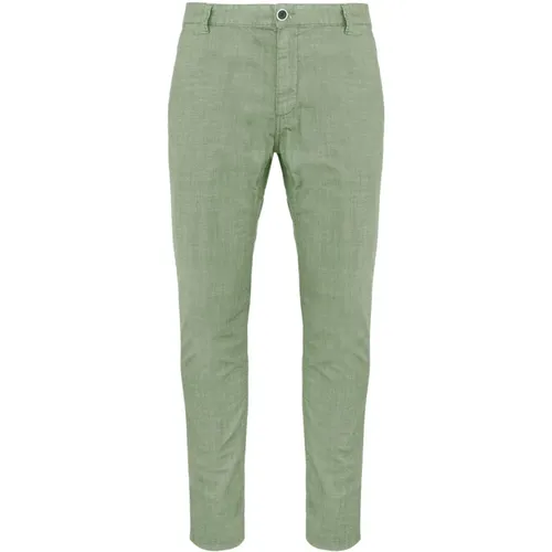 Chinos, male, , Size: W30 Slim Fit Chino Pants - BomBoogie - Modalova