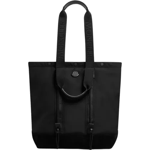 Tote Bags, male, , Size: ONE SIZE Nylon Tote Bag - Moncler - Modalova
