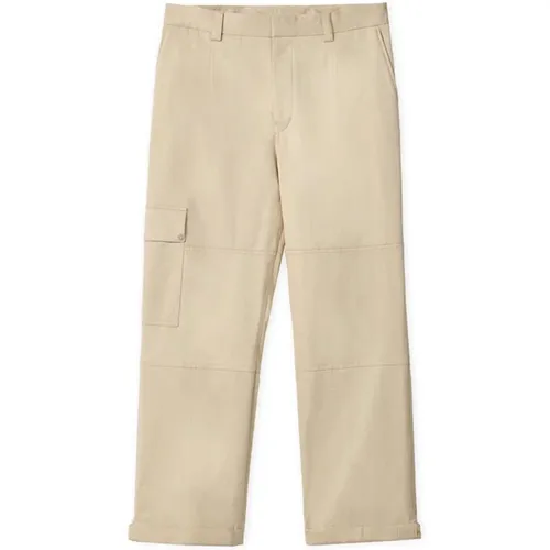 Cotton Trousers with Pockets , male, Sizes: S, L - Loewe - Modalova