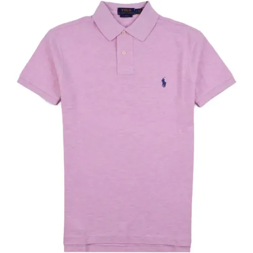 Classic Cotton Polo Shirt for Men , male, Sizes: XL, M, S - Ralph Lauren - Modalova