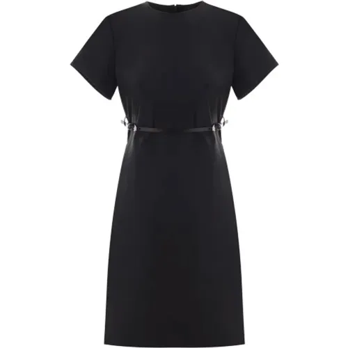 Taffeta Dress with Removable Belt , female, Sizes: XS, S - Givenchy - Modalova
