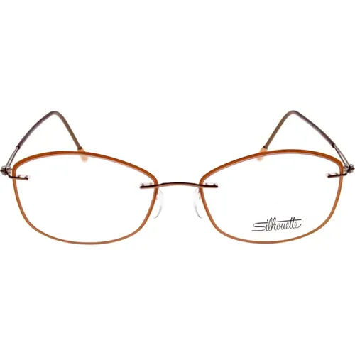 Iconic Prescription Glasses with 3-Year Warranty , female, Sizes: 54 MM - Silhouette - Modalova