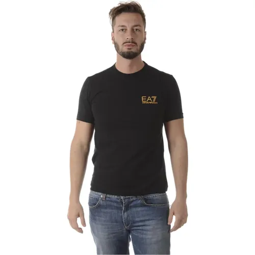 Lässiger Sweatshirt für Männer , Herren, Größe: XL - Emporio Armani EA7 - Modalova