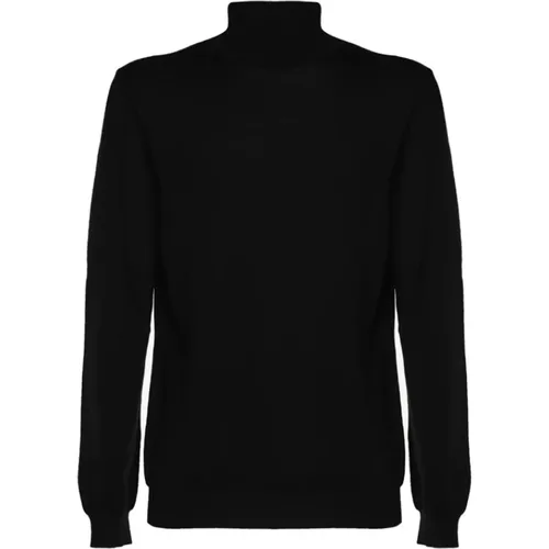 Fine Knit High Neck Sweater , male, Sizes: 3XL, 4XL - Zanone - Modalova