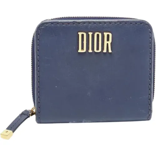 Pre-owned Wallets, female, , Size: ONE SIZE Pre-owned Leather wallets - Dior Vintage - Modalova