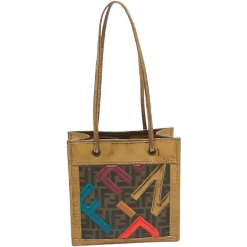 Pre-owned Tote Bags, female, , Size: ONE SIZE Pre-owned Canvas totes - Fendi Vintage - Modalova