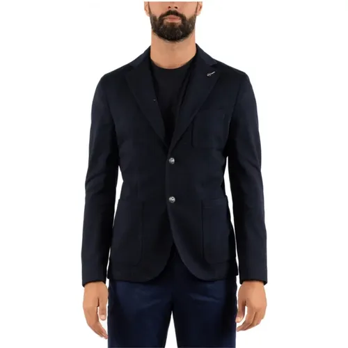 Blazers, male, , Size: L Mens Jacket - Paoloni - Modalova