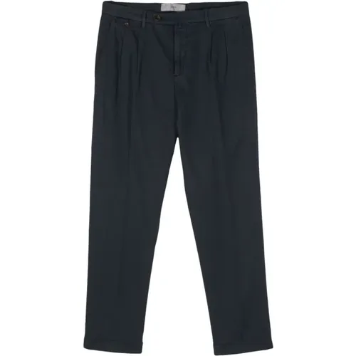 Trousers with Pleat Detailing , male, Sizes: 3XL, XL, S, L, 2XL - Briglia - Modalova