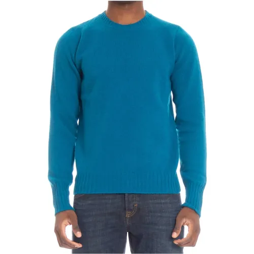 Crew Neck Wool Sweater , male, Sizes: XL - Drumohr - Modalova