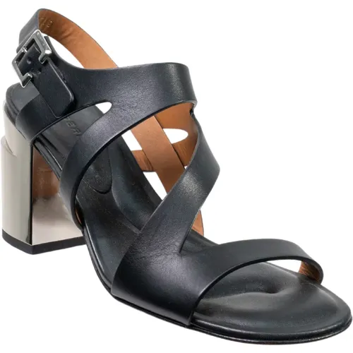 Leather High Heel Sandals , female, Sizes: 4 1/2 UK - Clergerie - Modalova