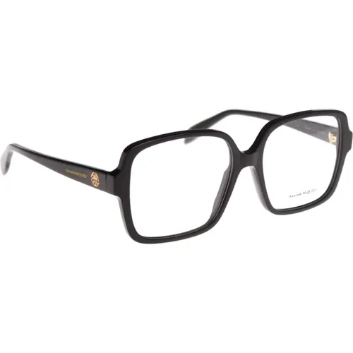 Stylish Prescription Glasses for Women , female, Sizes: 55 MM - alexander mcqueen - Modalova