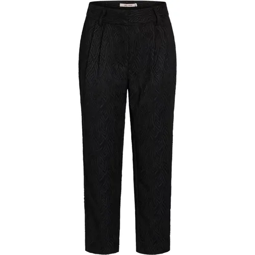 Elegante High-Waist Cropped Hose , Damen, Größe: S - RUE de FEMME - Modalova