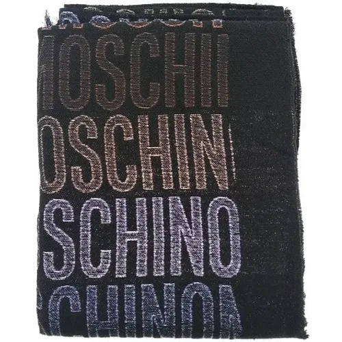 Stylish Women`s Scarf , female, Sizes: ONE SIZE - Moschino - Modalova