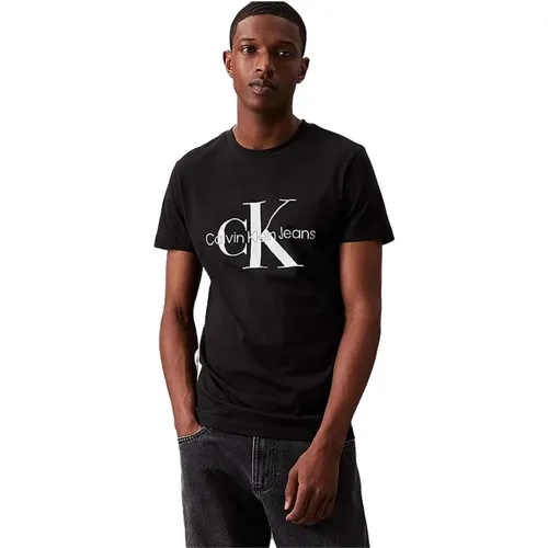 T-Shirt , Herren, Größe: XL - Calvin Klein - Modalova