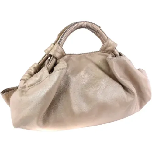 Pre-owned Leather handbags , female, Sizes: ONE SIZE - Loewe Pre-owned - Modalova