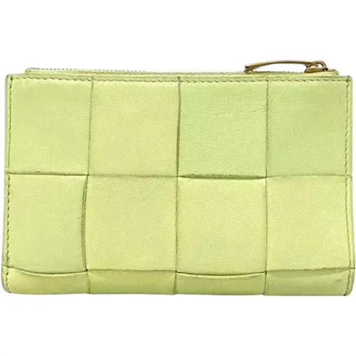 Pre-owned Wallets, female, , Size: ONE SIZE Pre-owned Leather Bottega Veneta Wallet - Bottega Veneta Vintage - Modalova