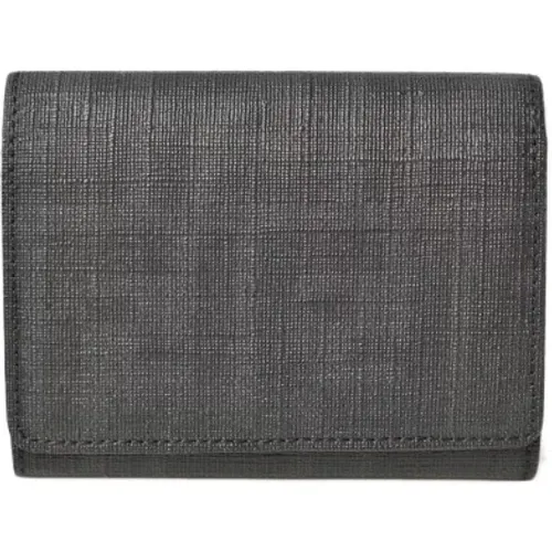 Pre-owned Wallets, male, , Size: ONE SIZE Pre-owned Canvas wallets - Fendi Vintage - Modalova