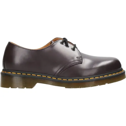 Leather Lace-up Flats , male, Sizes: 7 UK, 4 UK, 3 UK, 5 UK, 2 UK - Dr. Martens - Modalova