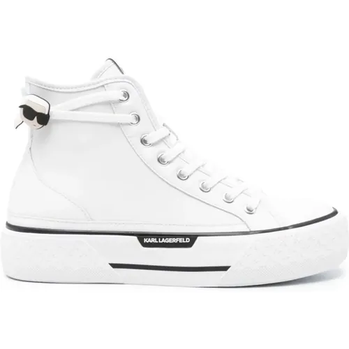 Blanco Carlito Sneaker , female, Sizes: 6 UK, 7 UK - Karl Lagerfeld - Modalova
