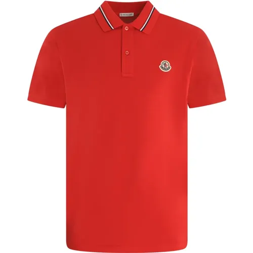 Polo Shirts , male, Sizes: L, XL - Moncler - Modalova