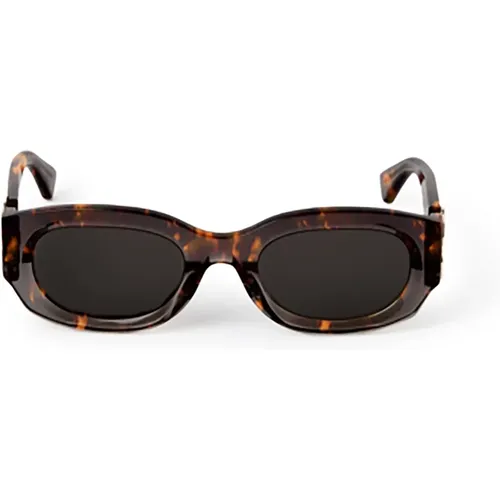 Sunglasses, female, , Size: 52 MM Green Sunglasses for Women Ss25 - Off White - Modalova