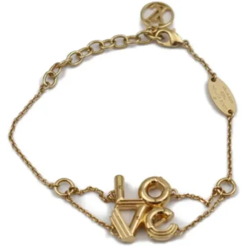 Pre-owned Metal bracelets , female, Sizes: ONE SIZE - Louis Vuitton Vintage - Modalova