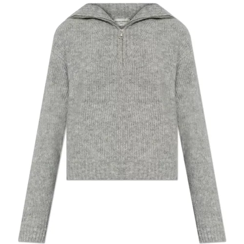 Pullover mit Kragen , Damen, Größe: S - Officine Générale - Modalova