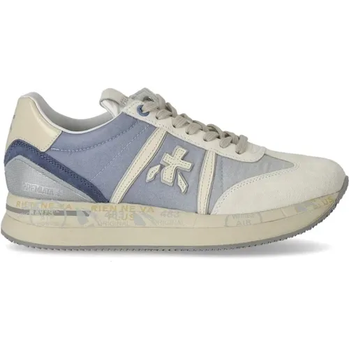 Blaue Nylon-Sneakers Conny 6672 , Herren, Größe: 36 EU - Premiata - Modalova