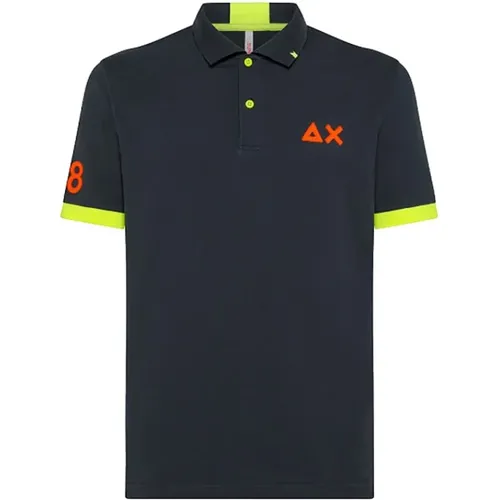 Stylish Polo Shirt , male, Sizes: XL, S - Sun68 - Modalova