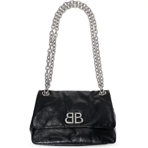 ‘Monaco Mini’ Shoulder Bag , female, Sizes: ONE SIZE - Balenciaga - Modalova