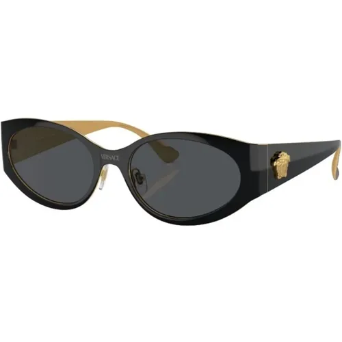 Ve2263 143387 Sunglasses,VE2263 1503Ak Sunglasses,Sunglasses - Versace - Modalova