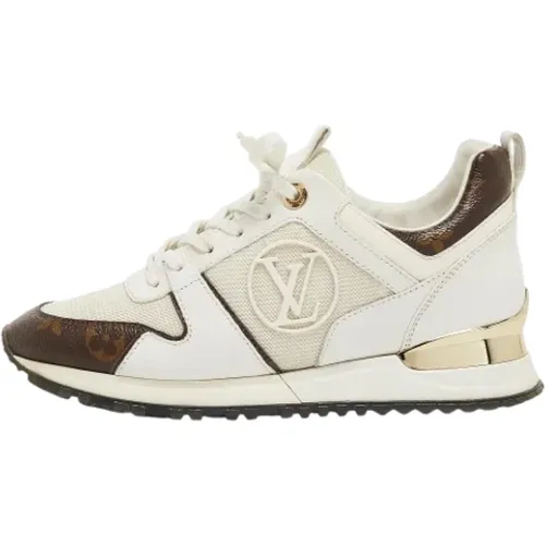 Pre-owned Sneakers, female, , Size: 6 US Pre-owned Canvas sneakers - Louis Vuitton Vintage - Modalova