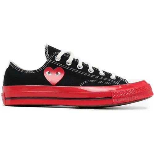 Bug-Eyed Heart Sneakers , female, Sizes: 5 1/2 UK - Comme des Garçons Play - Modalova