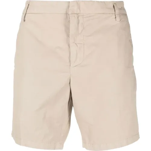 Casual Shorts, male, , Size: W35 Sand Summer Shorts Upgrade - Dondup - Modalova