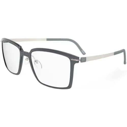 Glasses, unisex, , Size: 52 MM Infinity View Eyewear Frames Grey - Silhouette - Modalova