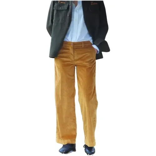 Wide Corduroy Trousers , male, Sizes: 3XS, XS - Mason's - Modalova