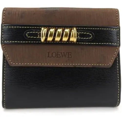 Pre-owned Wallets, female, , Size: ONE SIZE Pre-owned Leather wallets - Loewe Pre-owned - Modalova