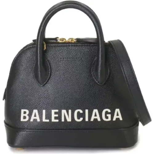 Pre-owned Handbags, female, , Size: ONE SIZE Pre-owned Leather shoulder-bags - Balenciaga Vintage - Modalova