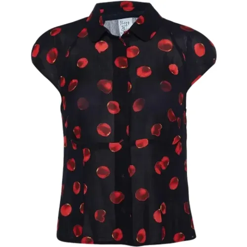 Pre-owned Shirts & Blouses, female, , Size: L Pre-owned Fabric tops - Moschino Pre-Owned - Modalova