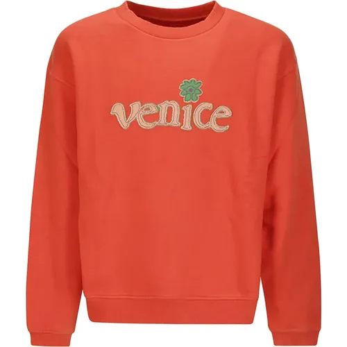 Venice Crewneck Knit Sweatshirt , male, Sizes: L - ERL - Modalova