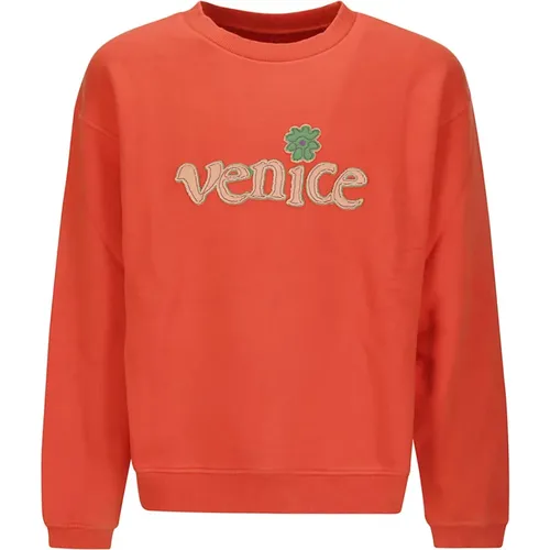 Venice Crewneck Knit Sweatshirt , male, Sizes: L, M, S - ERL - Modalova
