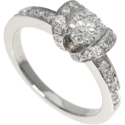 Pre-owned Jewellery, female, , Size: ONE SIZE Pre-owned Platinum rings - Tiffany & Co. Pre-owned - Modalova