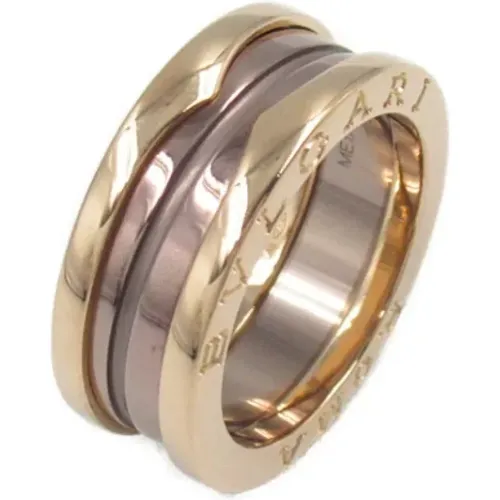 Pre-owned Jewellery, female, , Size: ONE SIZE Pre-owned Rose Gold rings - Bvlgari Vintage - Modalova