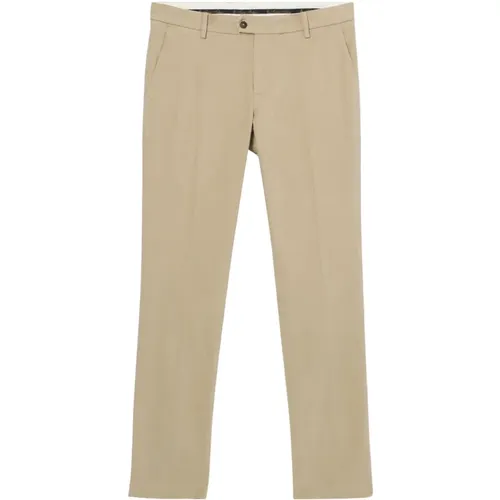 Slim Fit Baumwoll-Chinos , Herren, Größe: W38 - Brooks Brothers - Modalova