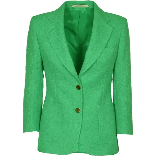 Central Split Single-Breasted Jacket , female, Sizes: XS, M, L - Tagliatore - Modalova