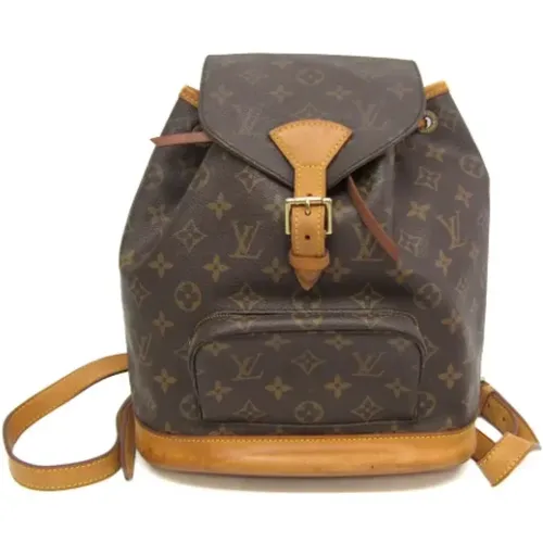 Pre-owned Backpacks, female, , Size: ONE SIZE Pre-owned Canvas louis-vuitton-bags - Louis Vuitton Vintage - Modalova